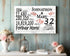 32nd Anniversary Gift - Personalized Wood Sign for Husband, Wife or Couple - 32 Year