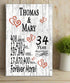 34th Anniversary Gift - Personalized Wood Plaque for Husband, Wife or Couple - 34 Year