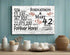 42nd Anniversary Gift - Personalized Wood Sign for Couples