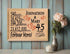 45th Anniversary Gift - Personalized Wood Plaque for Husband, Wife or Couple - 45 Year