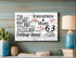 63rd Anniversary Gift - Personalized Wood Sign for Couples