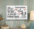 65th Anniversary Gift - Personalized Wood Sign for Couples