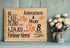 8th Anniversary Gift - Personalized Wood Plaque for Husband, Wife or Couple - 8 Year