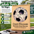 Personalized Soccer Coach Gift Plaque - Signable
