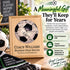 Personalized Soccer Coach Gift Plaque - Signable