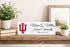 Indiana University Class Year Plaque With Name – Personalized for Student, Alumni or Graduation Gift