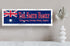 Australian Flag Family Name Sign – Personalized Australia Heritage Wood Plaque