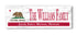 California Flag Sign - Personalized Family Name & Established Date - Custom Wood