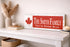 Canadian Flag Sign - Personalized Family Name - Custom Wood Canadian Heritage Gift