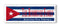Cuban Flag Sign - Personalized Family Name - Custom Wood Cuba Heritage Gift
