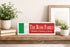 Personalized Italy Flag Family Name Sign - Custom Italian Heritage Wood Plaque - Family Wall Decor - 16.5 x 5.5