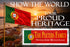 Wooden Portuguese Flag Sign – Custom Family Name or Your Text
