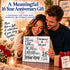 Personalized Anniversary Gift Plaque by Year With Names