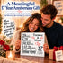 Personalized Anniversary Gift Plaque by Year With Names