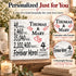 Personalized Anniversary Gift Plaque by Year With Names