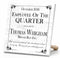Employee of the Quarter Award Plaque - Personalized Recognition Gift with Name & Company