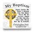 Personalized Baptism Plaque – Custom Christian Gift with Name & Date