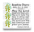 Personalized Christian Baby Blessing Plaque – Custom Scripture Gift with Name & Birth Date