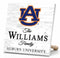 Personalized Auburn Family Name Sign – Custom Auburn University Wood Wall Decor – Tigers Gift