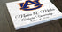 Personalized Auburn University Graduation Sign – Custom Graduate Name & Class Year Gift – Official Tigers Wood Decor