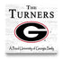 University of Georgia Proud Family Sign – Personalized Bulldogs Family Name Square Wood Plaque – Officially Licensed UGA Decor