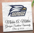 Georgia Southern University Class Year Plaque With Name - Personalized for Student, Alumni or Graduation Gift