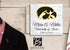 Personalized University of Iowa Graduation Sign β Custom Name & Class Year Gift for Hawkeyes Students, Alumni & Graduates