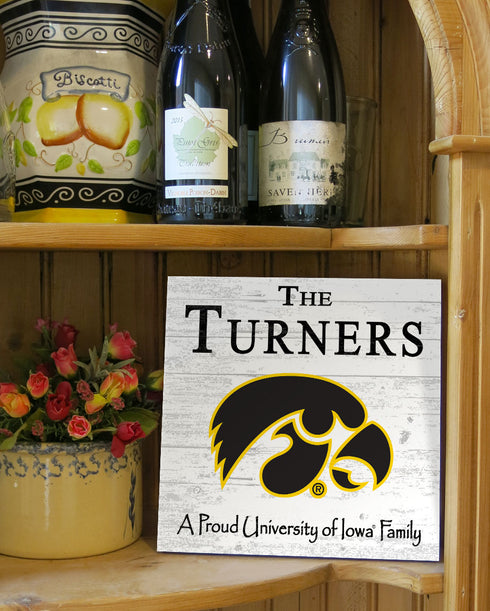 Personalized University of Iowa Graduation Sign – Custom Name & Class Year Gift for Hawkeyes Students, Alumni & Graduates (Copy)