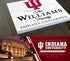 Personalized Indiana University Family Name Sign