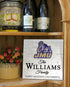 Personalized JMU Family Name Sign – Custom James Madison University Wood Wall Decor – Dukes Gift