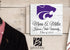 Official Kansas State Class Year Gift Plaque with Name - For K-State Students, Alumni