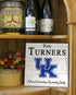University of Kentucky Wildcats Proud Family Sign – Personalized Family Name Square Wood Plaque – Officially Licensed Kentucky Decor