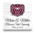 Missouri State University Class Year Plaque with Name - Gift for New Students, Alumni or Graduation