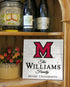 Personalized Miami University Family Name Sign – Custom Miami OH Wood Wall Decor – RedHawks Gift