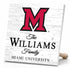 Personalized Miami University Family Name Sign – Custom Miami OH Wood Wall Decor – RedHawks Gift