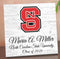 North Carolina State University Class Year Plaque With Name - Personalized for Student, Alumni or Graduation Gift