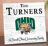Ohio University Bobcats Proud Family Sign - Personalized Family Name Wood Plaque - Officially Licensed Square Decor