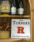 Rutgers Scarlet Knights Proud Family Sign - Personalized Family Name Wood Plaque - Officially Licensed Square Decor