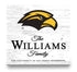 Personalized Southern Miss Golden Eagles Family Name Sign – Custom University of Southern Mississippi Wood Wall Decor – Golden Eagles Gift