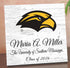 University of Southern Miss Class Year Plaque With Name - Personalized for Student, Alumni or Graduation Gift