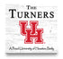 Houston Cougars Proud Family Sign - Personalized Family Name Wood Plaque - Officially Licensed Square Decor