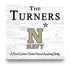 Navy Midshipmen Proud Family Sign - Personalized Family Name Wood Plaque - Officially Licensed Square Decor