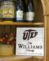 Personalized UTEP Miners Family Name Sign – Custom University of Texas El Paso Wood Wall Decor – Miners Gift