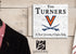 Virginia Cavaliers Proud Family Sign - Personalized Family Name Wood Plaque - Officially Licensed Square Decor