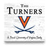 Virginia Cavaliers Proud Family Sign - Personalized Family Name Wood Plaque - Officially Licensed Square Decor