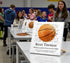 Basketball Recognition Award Plaque - Signable Player or Coach Gift - Solid Wood