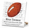 Personalized Football Plaque - For Players or Coaches