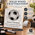 Personalized Soccer Plaque - Signable - for Players or Coaches