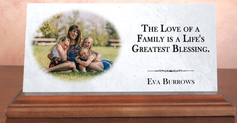 Custom Quote Plaque For Desk Or Shelf Personalized Your Choice of Quote
