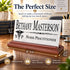 Nurse Practitioner Desk Nameplate - Personalized Solid Marble NP Name Plate Gift